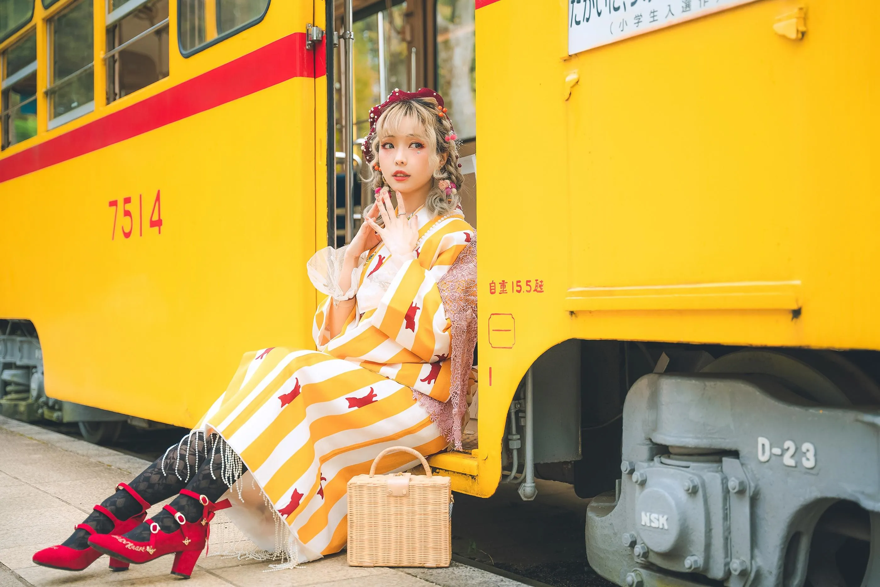 ElyEE子 – NO.90 [2020 Ely Collection] Digital photo set 10套-6 Retro Kimono II [62P]插图8